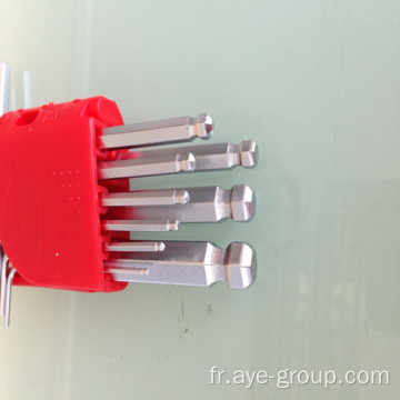 9pcs boule point HEX KEY clé Allen courte